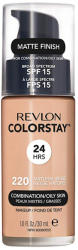 Revlon Fond de ten Colorstay Foundation Combination/Oily Skin Revlon Colorstay Combination Oily Skin 220 Natural Beige