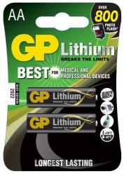 GP Batteries Baterii lithium R6 AA 2buc/blister GP (GP15LF-2UE2) - sogest