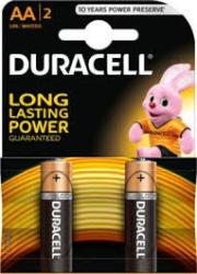Duracell Baterii alcaline AA R6 DURACELL BASIC 2buc/blister (DURACELL AA/2) - sogest