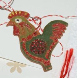  Martisor traditional romanesc Cocosel