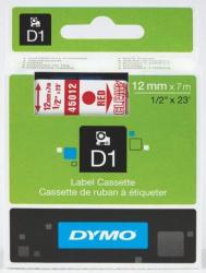 DYMO D1 Red/Clear (S0720520/45012)