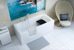 M-Acryl Kád, M-Acryl Héra akadálymentesített 160x75 Balos - mozaikkeramia