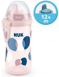 Nuk - Cana cu cioc tare Kiddy Cup 300ml, 12 luni+, Night -Roz (NUK-10255677)