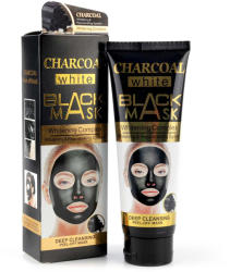 Wokali Masca neagra de fata cu Carbune Activ, Vitamina A E, Efect detoxifiant si de intinerire, WOKALI BLACK Mask, 130 ml