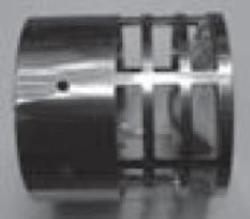 Tricox Rozsdamentes végelem csövekhez, 60mm (RVE10)