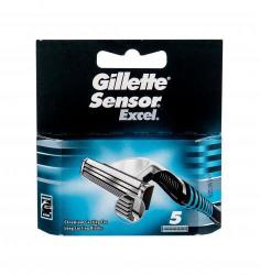 Gillette Sensor Excel rezerve lame Lame de rezervă 5 buc pentru bărbați