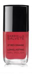 Gabriella Salvete Longlasting Enamel lac de unghii 11 ml pentru femei 27 Red Orange