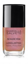 Gabriella Salvete Longlasting Enamel lac de unghii 11 ml pentru femei 39 Nude Pink
