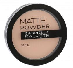 Gabriella Salvete Matte Powder SPF15 pudră 8 g pentru femei 01