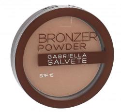 Gabriella Salvete Bronzer Powder SPF15 pudră 8 g pentru femei 02