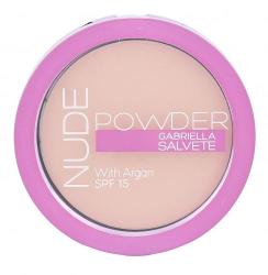 Gabriella Salvete Nude Powder SPF15 pudră 8 g pentru femei 02 Light Nude
