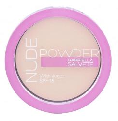 Gabriella Salvete Nude Powder SPF15 pudră 8 g pentru femei 01 Pure Nude