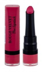 Bourjois Rouge Velvet The Lipstick ruj de buze 2, 4 ml pentru femei 03 Hyppink Chic