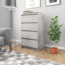 vidaXL Servantă, gri beton, 60x35x98, 5 cm, lemn compozit (800535) Comoda