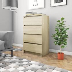 vidaXL Servantă, stejar sonoma, 60x35x98, 5 cm, lemn compozit (800534) Comoda