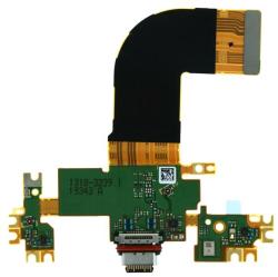 tel-szalk-017179 Sony Xperia 5 töltőcsatlakozó port, flexibilis kábel / töltő csatlakozó flex (tel-szalk-017179)