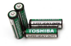 Toshiba Baterii Toshiba Super Heavy Duty R3 AAA bulk 4