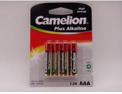 Camelion baterii plus alcaline 1.5V LR03 AAA MN2400 E92 blister 4
