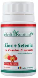 Health Nutrition Zinc Seleniu si Vitamina C, 90 cps, Health Nutrition