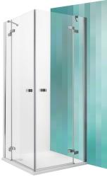 Roltechnik Elegant Line GDOP1/800 szögletes zuhanykabin (brillant, transparent, 132-800000P-00-02) (132-800000P-00-02)