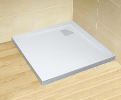Radaway Argos C négyzet alapú zuhanytálca szifonnal (beépíthető, 80x80 cm, #4AC88-01) (4AC88-01) - szaniterplaza