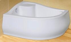 Radaway Korfu E 100x80 cm-es íves magasított zuhanytálca (100x80 cm, előlapos / balos, #4E81400-03L) (4E81400-03L) - szaniterplaza