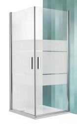 Roltechnik Tower Line TCO1/800 szögletes zuhanykabin (silver, transparent, 727-8000000-01-02) (727-8000000-01-02)