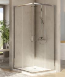 Niagara Wellness Forez 90x90 cm-es szögletes zuhanykabin