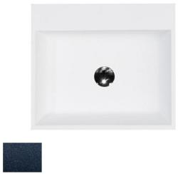 Besco Vera Glam 40x50x15 cm pultra építhető mosdó, grafit UMD-V-NBG (UMD-V-NBG) - szaniterplaza