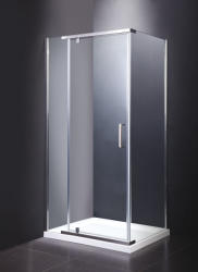 Niagara Wellness Carol 100x80 cm-es szögletes zuhanykabin