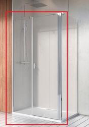 Radaway Nes KDS II 110 szögletes zuhanykabin (ajtó része), balos 10033110-01-01L (10033110-01-01L)