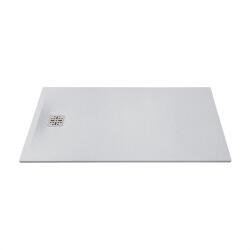 MARMY Dolomite öntött márvány zuhanytálca 80x160 cm, PRADA WHITE 80 7854 80 16 50 (80 7854 80 16 50)
