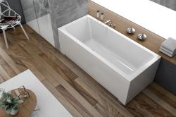 Kolpa San Elektra 170x75/M-1 Beépíthető egyenes fürdőkád vízmasszázs rendszererrel 931440 (931440)