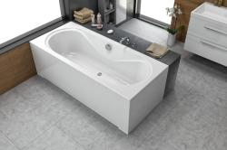 Kolpa-San Carmen 180/M-1+MIKRO Beépíthető egyenes fürdőkád vízmasszázs rendszerrel mikrofúvókákkal 731170 (731170)