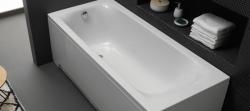Kolpa-San Evelin Bathtub 170x75/MO-1 Előlapos fürdőkád vízmasszázs rendszerrel 576480 (576480)