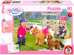 Schmidt Spiele Baby Born a pónifarmon 60 db-os puzzle ajándékkal (56299)