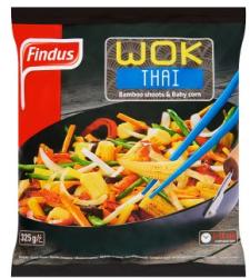 Findus Gyorsfagyasztott Wok Thai enyhén fűszerezett zöldségkeverék fafülgombával 325g