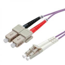 Valueline Cablu fibra optica LC-SC OM4 duplex multimode 3m, Value 21.99. 8763 (21.99.8763-5)
