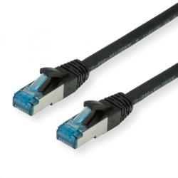 Valueline Cablu de retea SFTP cat 6A 2m negru, Value 21.99. 1962 (21.99.1962-100)