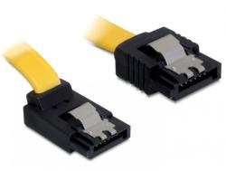 Delock Cablu SATA II 3 Gb/s 20cm drept/jos galben, Delock 82470 (82470)