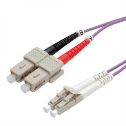 Valueline Cablu fibra optica LC-SC OM4 duplex multimode 1m, Value 21.99. 8761 (21.99.8761-10)