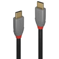 Lindy Cablu USB 3.2 tip C la tip C 4K60Hz/100W PD Anthra Line 1.5m, Lindy L36902 (L36902)