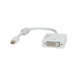 Roline Adaptor Mini Displayport la DVI 4K T-M alb, Roline 12.03. 3137 (12.03.3137-10)