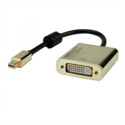 Roline Adaptor Mini DisplayPort la DVI GOLD 4K2K T-M, Roline 12.03. 3176 (12.03.3176-10)
