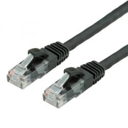 Valueline Cablu de retea UTP cat 6A 0.3m Negru, Value 21.99. 1464 (21.99.1464-100)