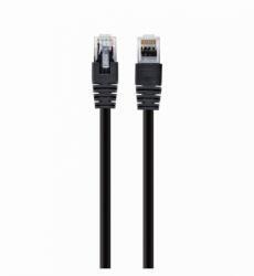 Spacer Cablu de retea UTP cat 5e 3m Negru, Spacer SP-PT-CAT5-3M-BK (SP-PT-CAT5-3M-BK)