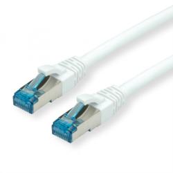 Valueline Cablu de retea SFTP cat 6A 1m Alb, Value 21.99. 1971 (21.99.1971-100)