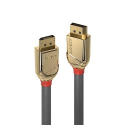 Lindy Cablu Displayport 8K60Hz/4K120Hz UHD (DP certificat) v1.4 T-T 2m Gold Line, Lindy L36292 (L36292)
