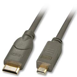 Lindy Cablu mini HDMI-C la micro HDMI-D T-T 0.5m, Lindy L41340 (L41340)