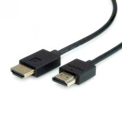 Roline Cablu HDMI Ultra HD (UHD-1) activ T-T Negru 2m, Roline 11.04. 5912 (11.04.5912-15)